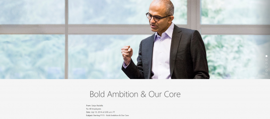 Satya Nadella's email to employees_ Bold ambition and our core